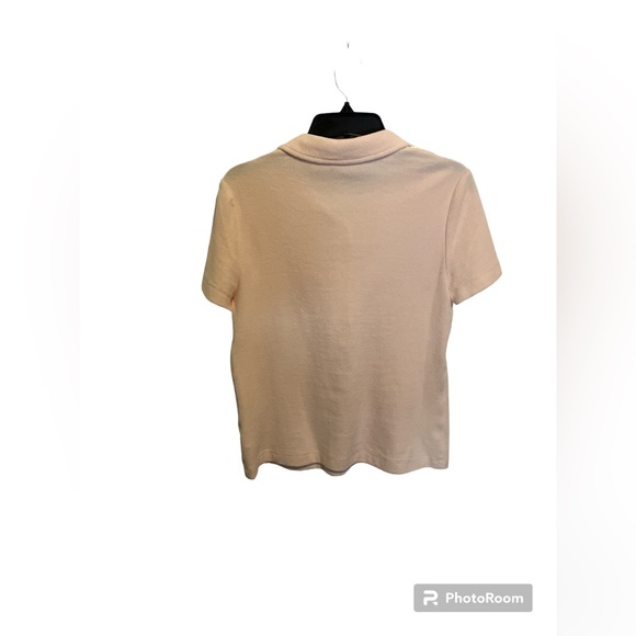Tory Burch woman’s size m light pink t shirt - Picture 2 of 2